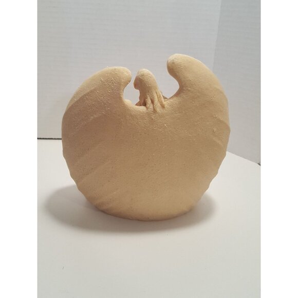 Christmas Sand Art Nativity Scene Tea Candle Holder Holy Family - Picture 5 of 9